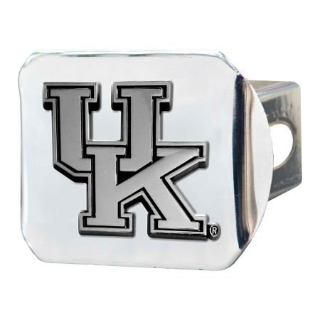 Fanmats University of Kentucky - 3-D Chrome Hitch Cover 3-3/8" x 4" - 14990